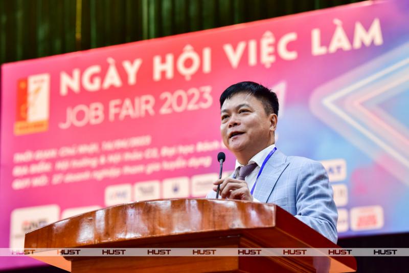 JOB FAIR 2023: Thương hiệu Đại học Bách khoa Hà Nội hấp dẫn các doanh nghiệp